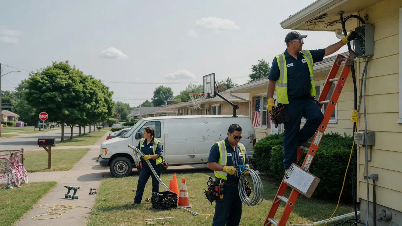 Licensed Electrician in Fairmount, IL near me